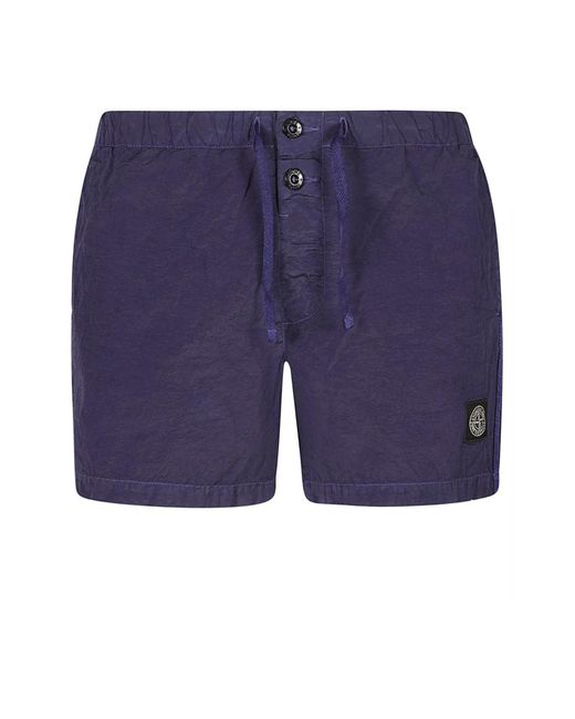 Shorts > casual shorts Stone Island pour homme en coloris Blue
