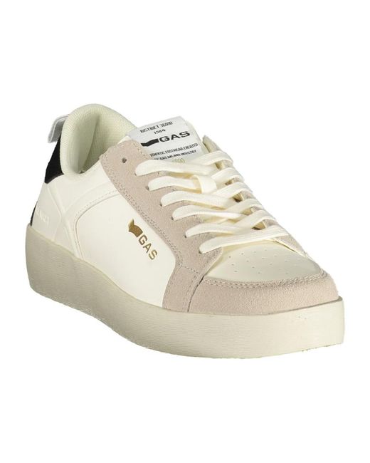 Gas White Sneakers