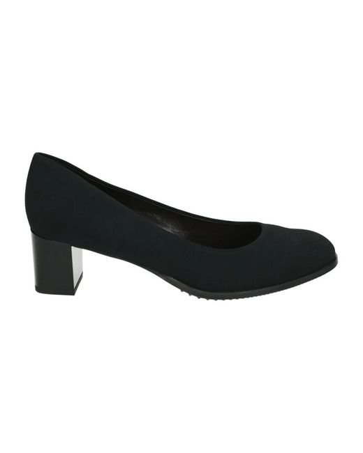 Brunate Schoenen ,Zwart ,Leer Zwarte Pumps Met G Breedte in het Black