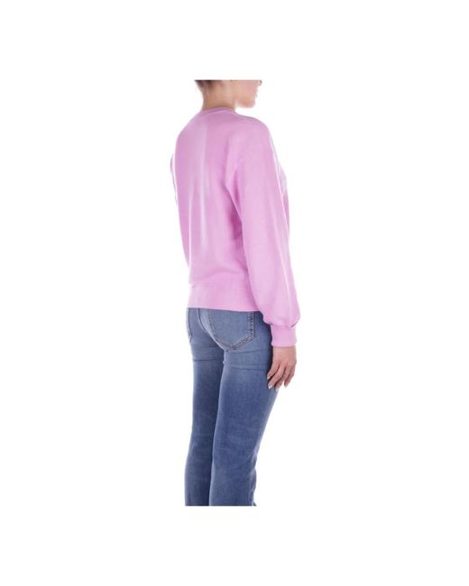 Lacoste Purple Round-neck knitwear