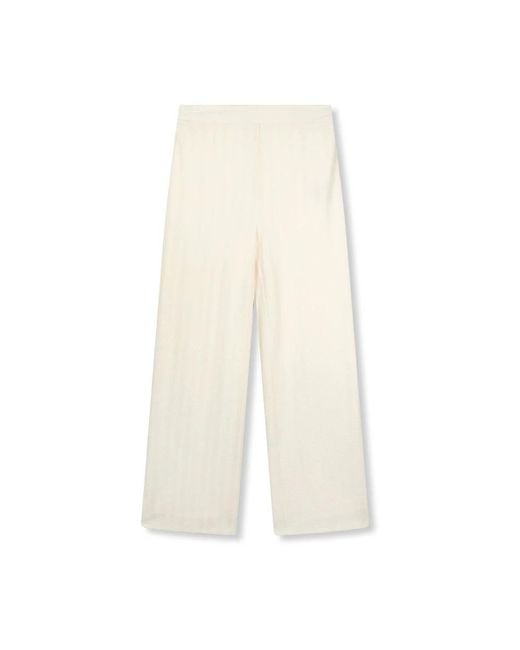 Refined Department White Wide Trousers