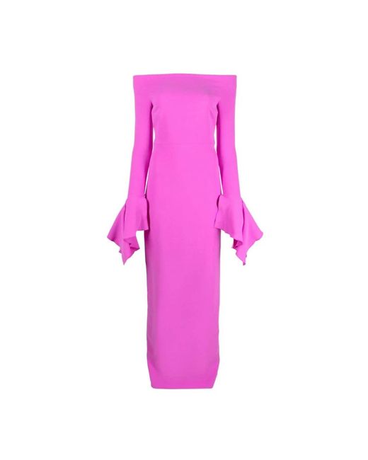 Solace London Pink Party Dresses