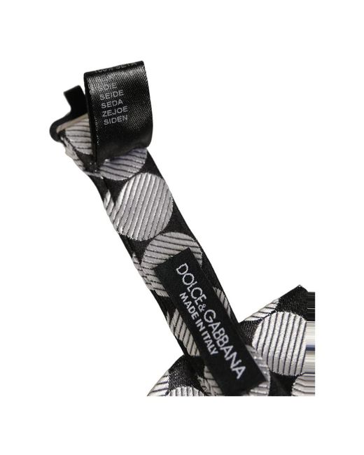 Dolce & Gabbana Metallic Bow Ties for men