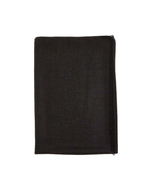 D4.0 Black Winter Scarves for men