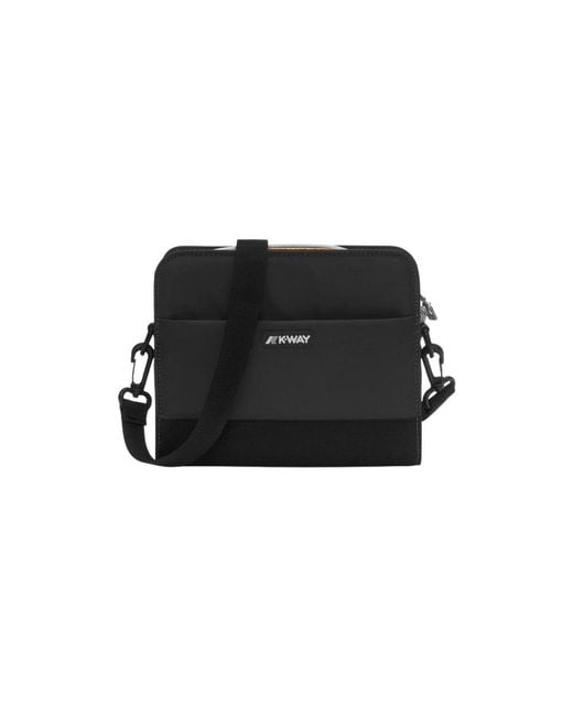 K-Way Black Cross Body Bags