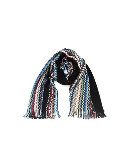 Missoni Blue Winter Scarves