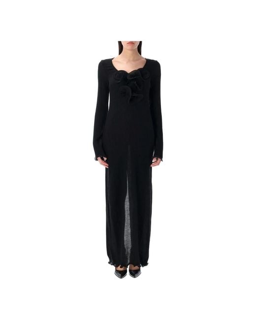 Magda Butrym Black Maxi Dresses