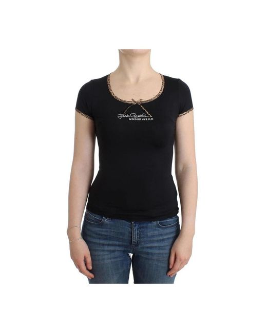 Roberto Cavalli Black T-Shirts
