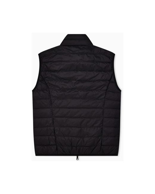 EA7 Jassen ,Zwart ,Train Core Id Down Light Vest in het Black voor heren