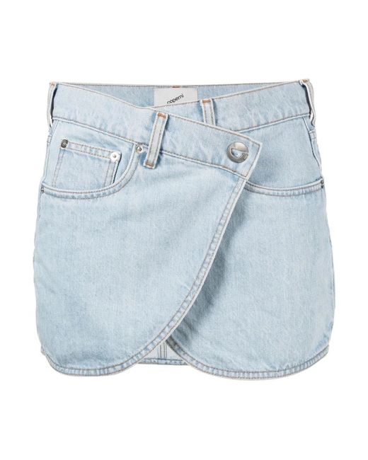 Denim Skirts di Coperni in Blue