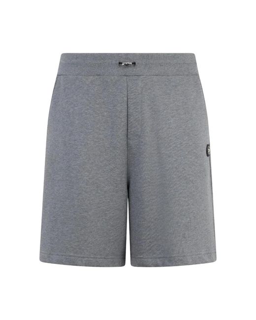 Philipp Plein Gray Casual Shorts for men