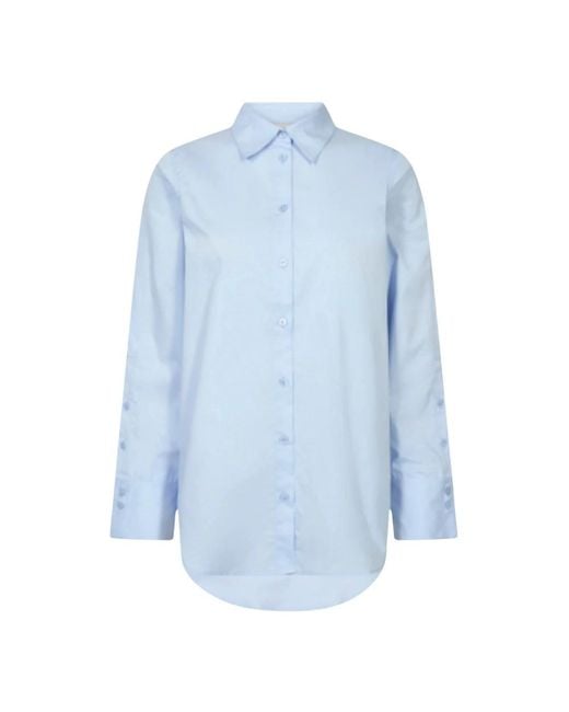 Mos Mosh Shirt in het Blue
