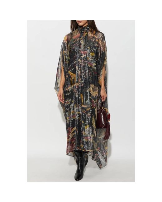 Maxi Dresses Etro de color Black