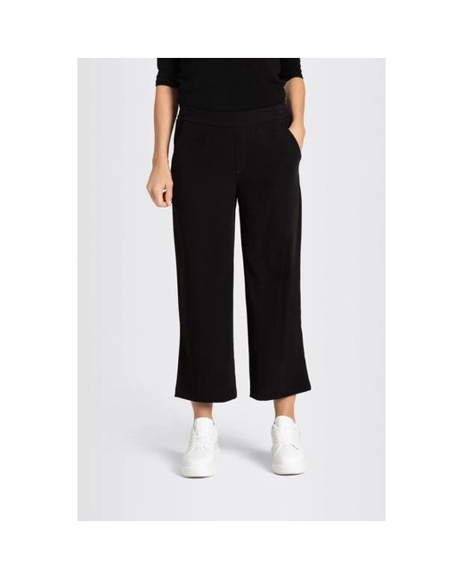 M·a·c Black Cropped Trousers