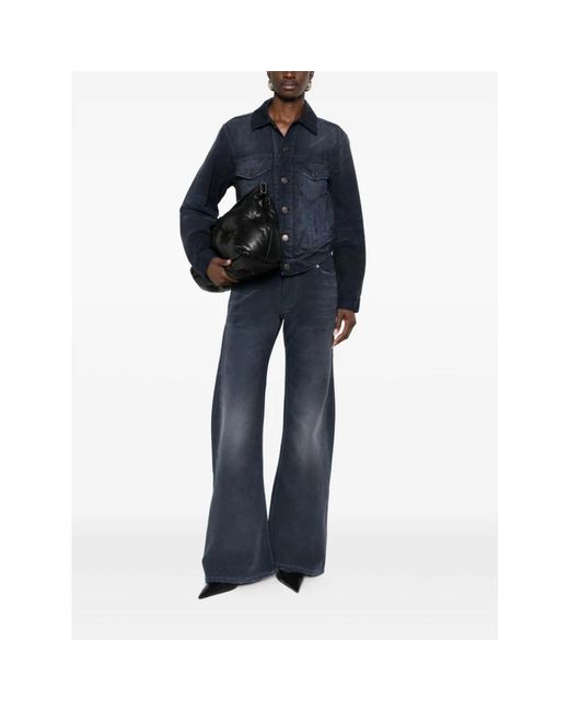 Balenciaga Blue Denim Jackets