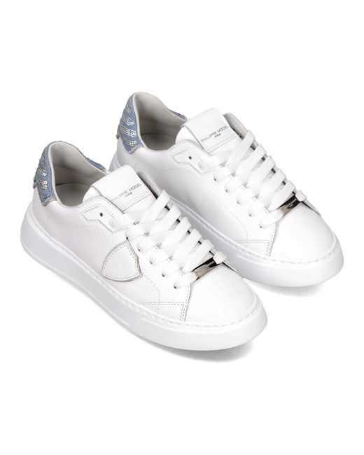 Philippe Model White Sneakers