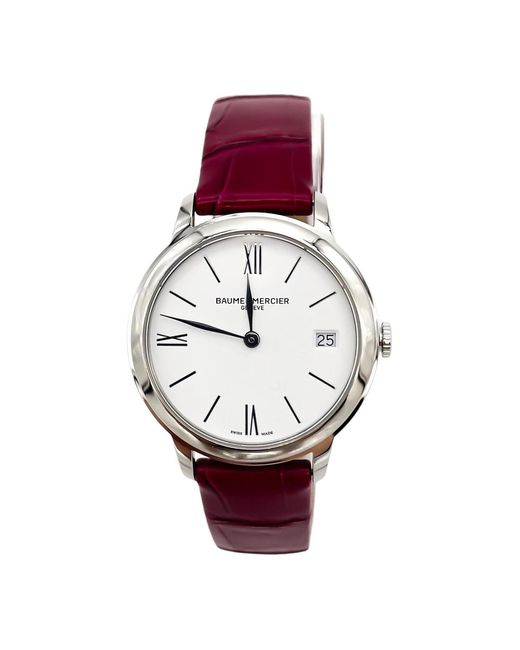 Watches di Baume & Mercier in Red