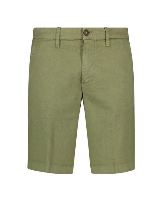 Re-hash Green Casual Shorts for men