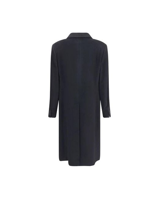 Our Legacy Blue Wool Whale Coat for men