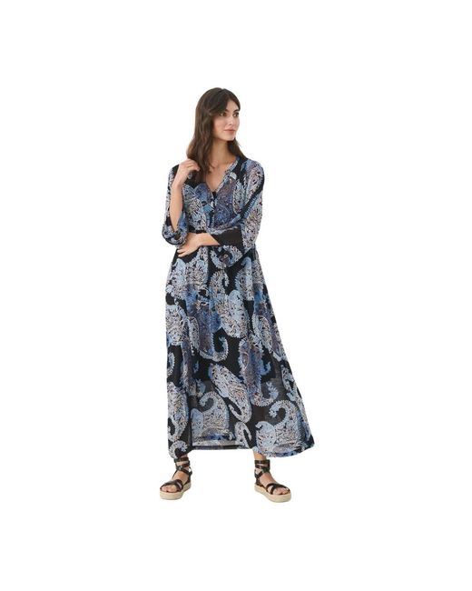Part Two Kleedjes ,Veelkleurig ,Poloniapw Dr Dress in het Blue