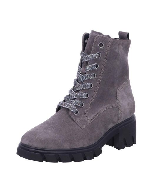 Gabor Purple Schnürstiefel