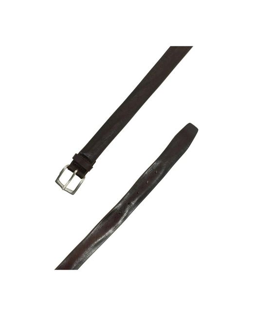 Orciani Black Belts for men