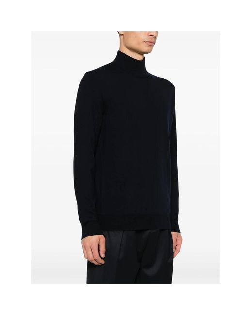 Corneliani Black Turtlenecks for men