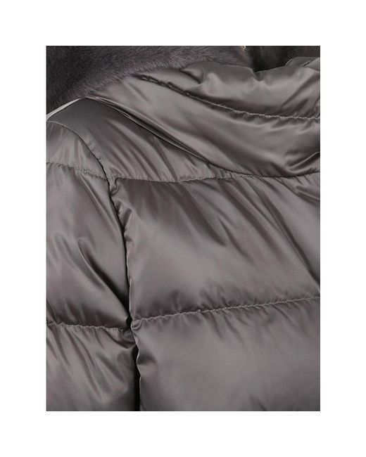 Herno Jassen ,Grijs ,Polyester Down Jacket in het Gray