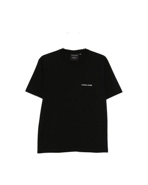 Canada Goose Black T-Shirts for men