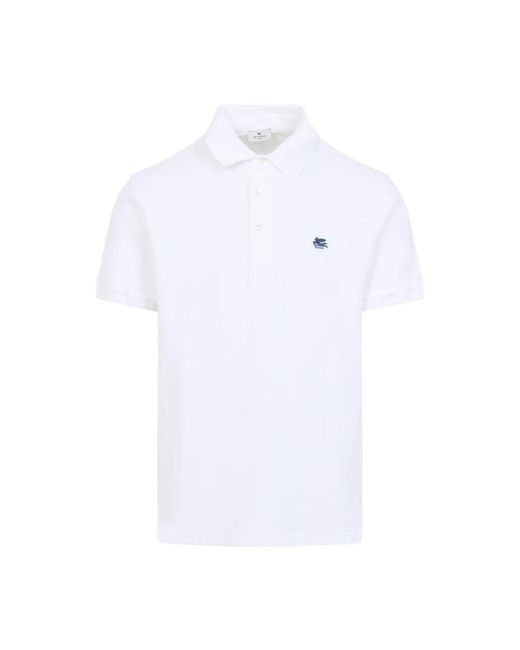 Etro Tops ,Wit ,Polo Shirts in het White voor heren
