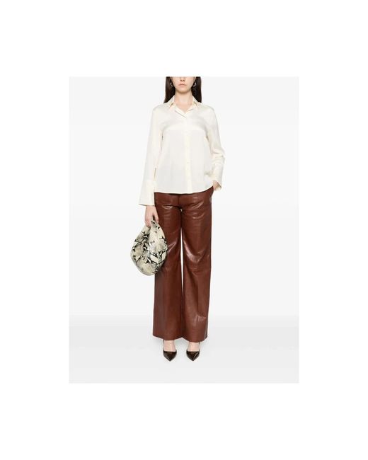 Max Mara White Neutrals Tops