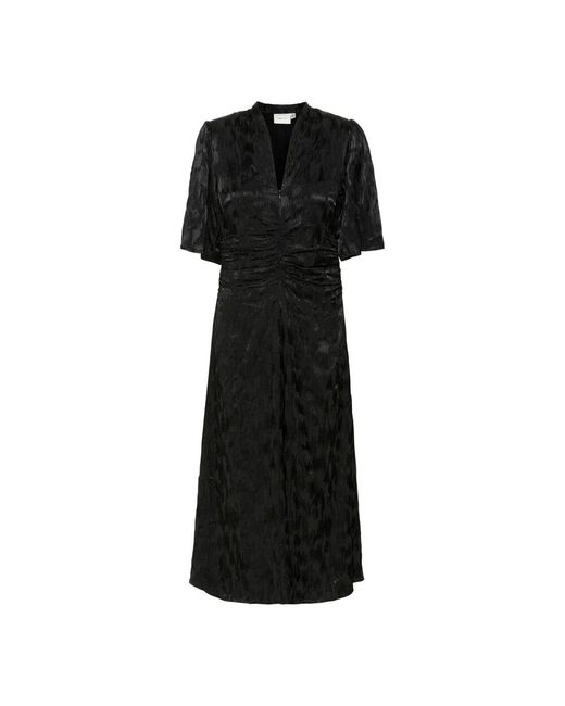 Gestuz Black Midi Dresses