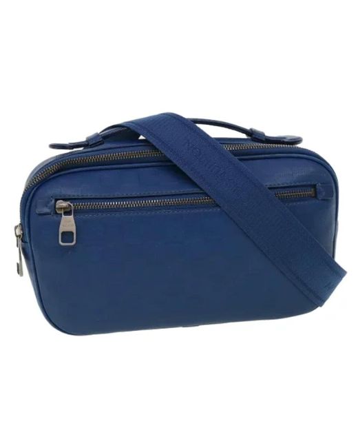 Pre-owned > pre-owned bags > pre-owned belt bags Louis Vuitton en coloris Blue