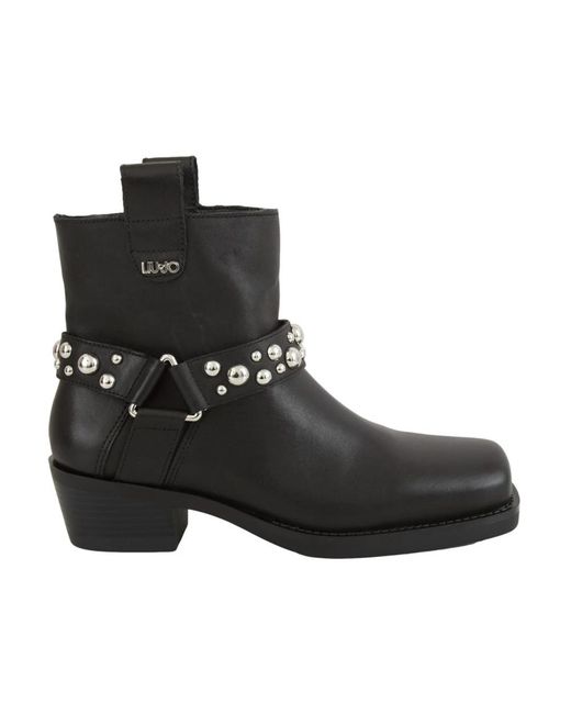 Liu Jo Black Roxy Ankle Boot