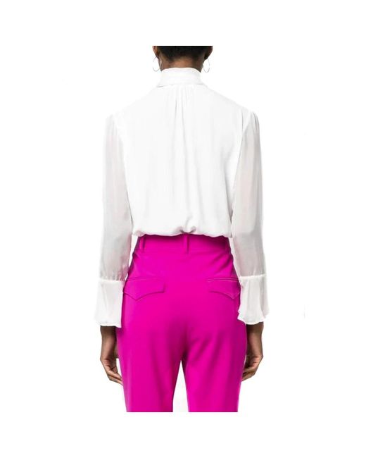 Pinko White Blouses
