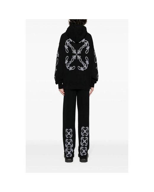 Off-White c/o Virgil Abloh Black Sweatpants for men