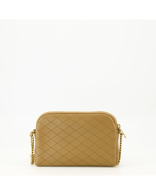 Saint Laurent Natural Cross Body Bags