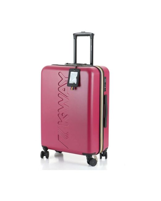 K-Way Pink Cabin Bags
