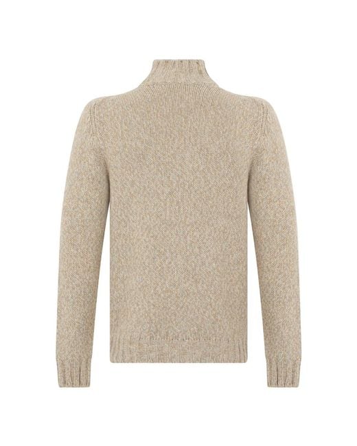 Fedeli Coltrui Sweater in het Natural voor heren