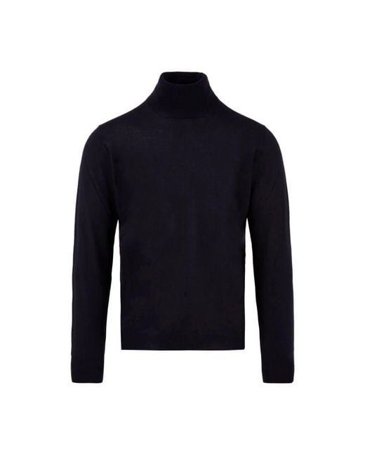 FILIPPO DE LAURENTIIS Blue Turtlenecks for men