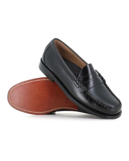 G.H.BASS Loafers in het Black voor heren