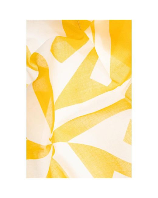 Moschino Scarves in het Yellow