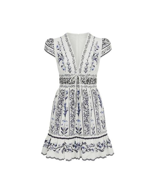 Farm Rio White Short Dresses
