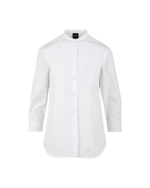 Camisas blancas para mujeres Aspesi de color White