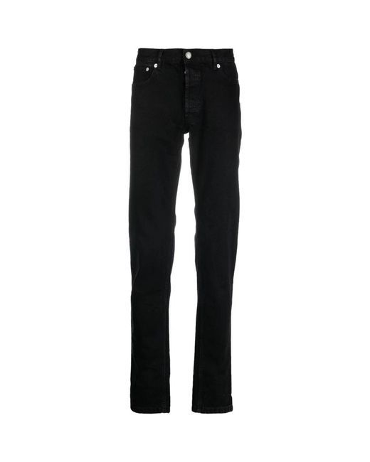 A.P.C. Black Skinny Jeans for men