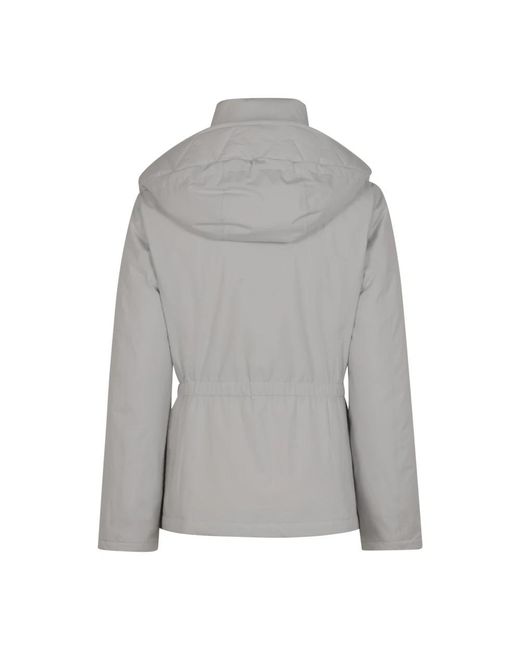 Herno Gray Winter Jackets