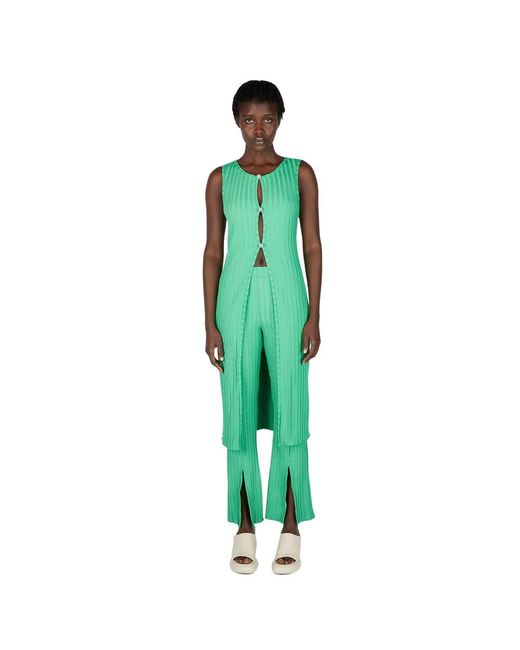Simon Miller Green Long Knitwear