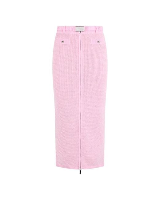 Alessandra Rich Pink Pencil Skirts