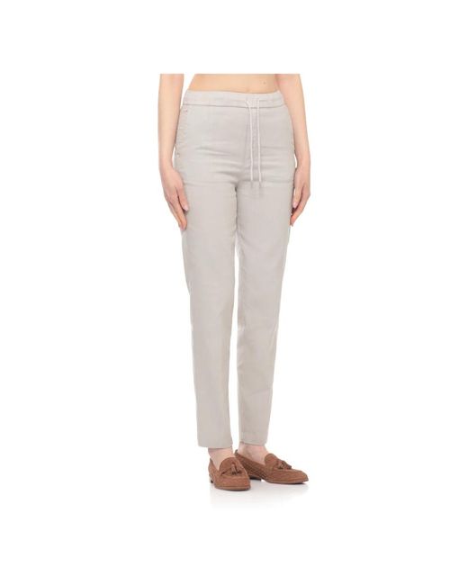 Panicale Gray Tapered Trousers