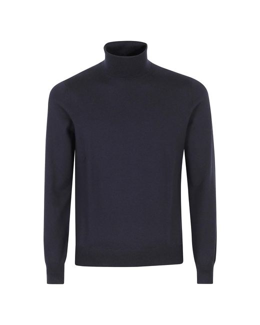 Turtlenecks Tagliatore de hombre de color Blue
